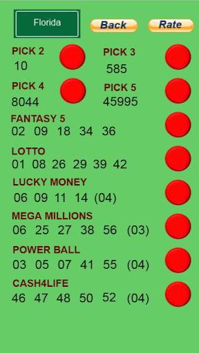 Lottery Lucky Number screenshot 5