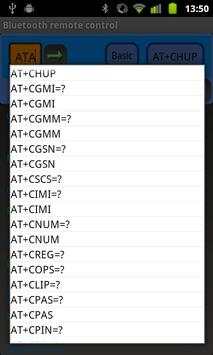 Bluetooth remote control screenshot 5