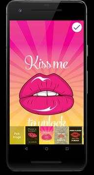 Kiss Me To Unlock HD Lock Screen 6 تصوير الشاشة