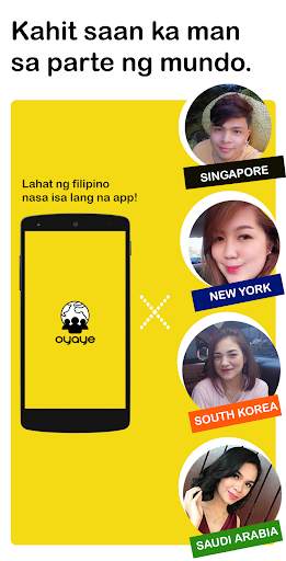 Oyaye - Filipino Social Network screenshot 2