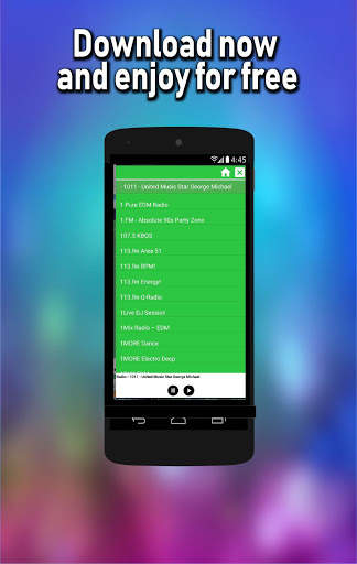 Radio edm app: free edm music radio edm radio screenshot 1