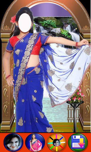 Kids saree photo suit screenshot 1