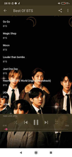 BTS full song offline screenshot 2