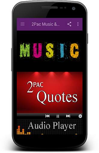 2Pac Music & Quotes Free screenshot 1