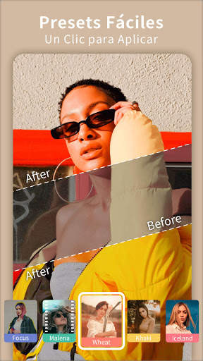 Efiko: Editar fotos y videos con filtros y efectos screenshot 5