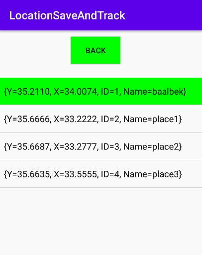 my location-current coordinates-drive and save screenshot 3