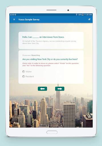 Voxco Mobile Offline screenshot 2