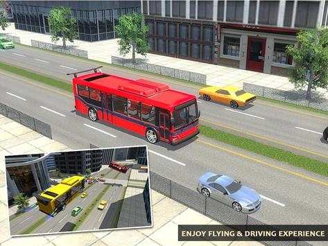Flying Coach Bus Pilot 3D 2016 screenshot 16