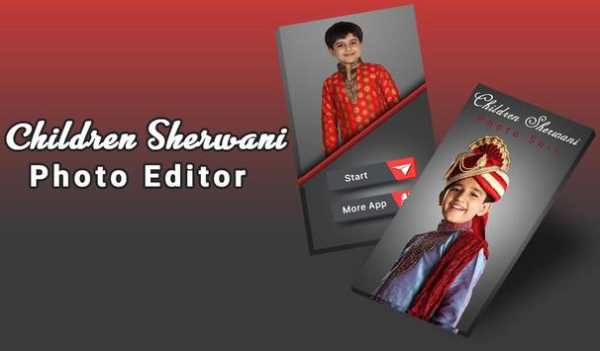 Children Sherwani Photo Suit screenshot 1