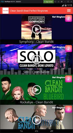 Clean Bandit Best Perfect Ringtones screenshot 2