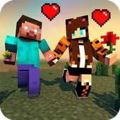 Mod girlfriend and boyfriend for MCPE logo