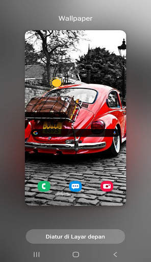 Wallpaper Mobil kodok screenshot 1