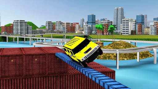 Yalla Side Lift: Two Wheels Drive and Fly Stunt screenshot 2