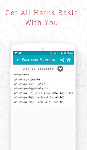Quick Maths Formula (The Complete Math Formulas) скриншот 9