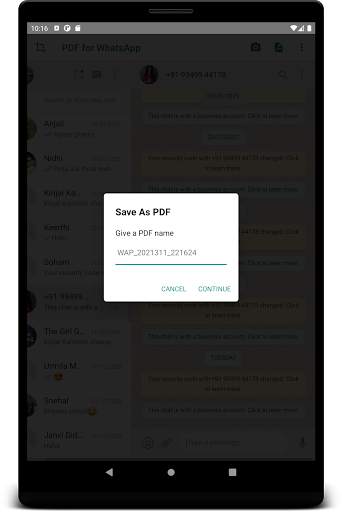 PDF for WhatsApp screenshot 9