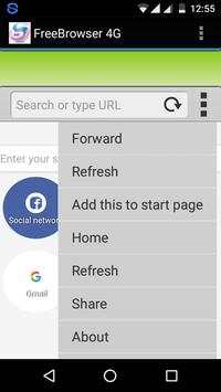 Free Speed Browser 4G screenshot 2