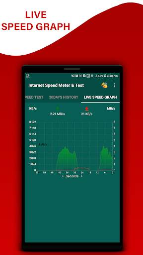 Internet Speed Meter & Speed T screenshot 4
