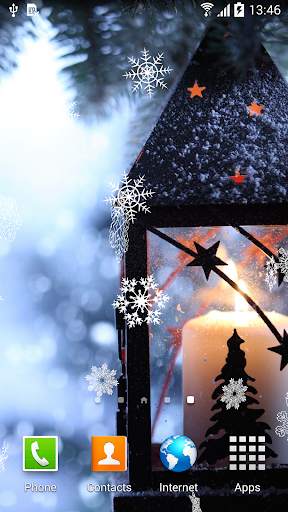 Winter Night Live Wallpaper screenshot 6