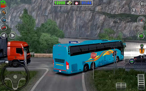 Bus Driving Coach Bus Games 3d screenshot 5