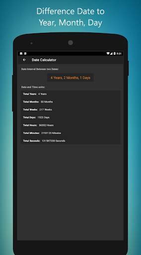 Date To Date Calculator screenshot 4