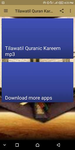 Tilawatil Quran Kareem mp3 screenshot 2