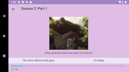 Attack on Titan Trivia screenshot 5