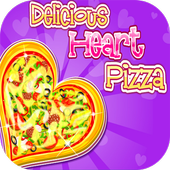Delicious Heart Pizza - Pizza Maker icon