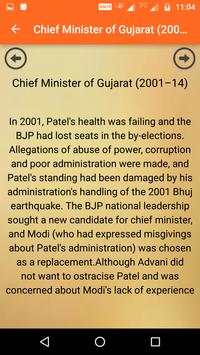 Biography of Narendra Modi in Hindi and English screenshot 6