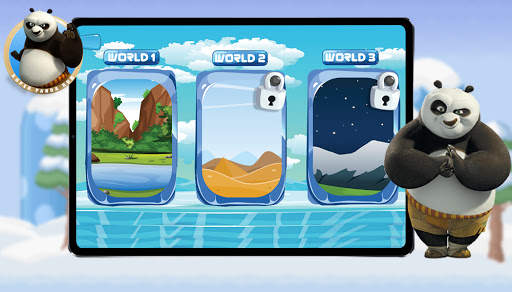 Super Panda run kart: Offline 3D game: Old school screenshot 2
