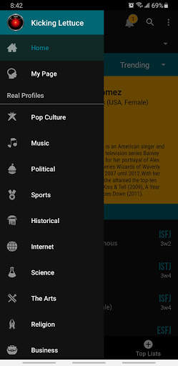 Personality Database: Real & Fictional People screenshot 2