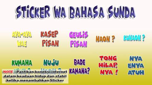 Sticker WA Bahasa Sunda screenshot 1