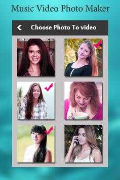 Music Video Photo Maker screenshot 1