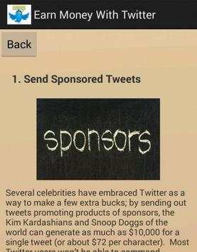 Earn Money With Twitter स्क्रीनशॉट 3