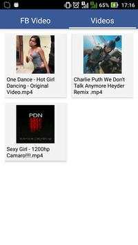 Video Downloader For Facebook screenshot 3