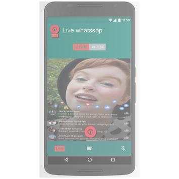 Live video for Whatssapp screenshot 1