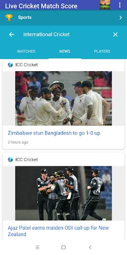 Live Cricket Match Scores screenshot 3