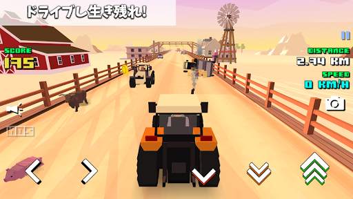 Blocky Farm Racing & Simulator screenshot 1