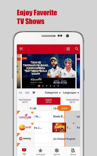 Guide For TV Live Indian screenshot 1
