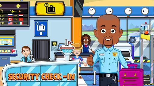 My Town : Airport screenshot 2