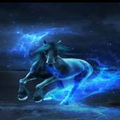 Blue Horse Live Wallpaper icon