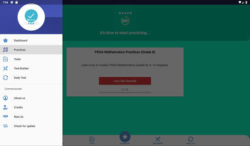 Grade 8 PSSA Math Test & Practice 2020 скриншот 19