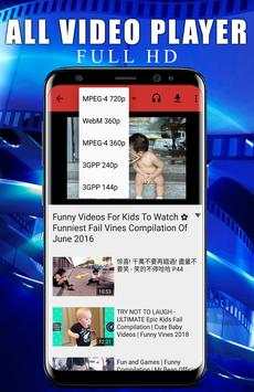 All Video player - Full HD Video screenshot 1