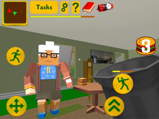 Craft Granny. Blocky Neighbor Escape 3D screenshot 9