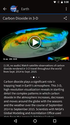 NASA Visualization Explorer screenshot 2