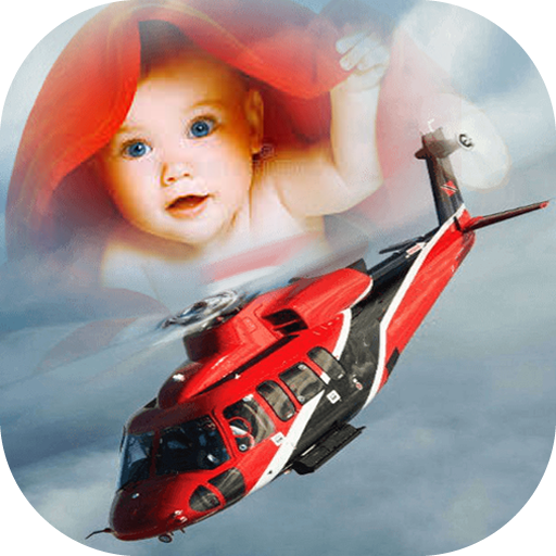 Airplane Helicopter Photo Frames icon