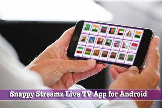 S‍n‍ap‍p‍y Strea‍mz Li‍ve ‍T‍V‍ App for And‍ro‍i‍d screenshot 3