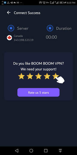 BOOM BOOM VPN screenshot 2