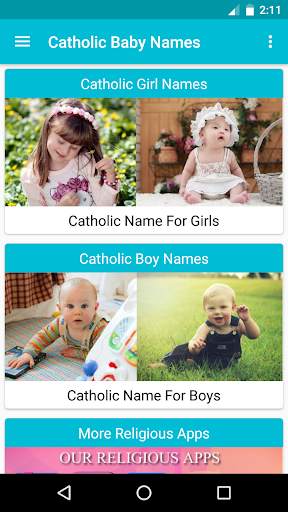 Catholic Baby Names screenshot 1