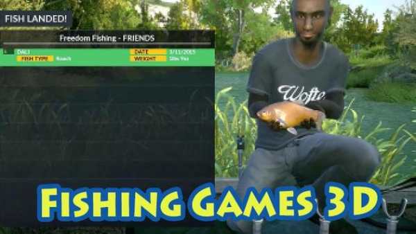 Fishing Games Free 3D screenshot 2