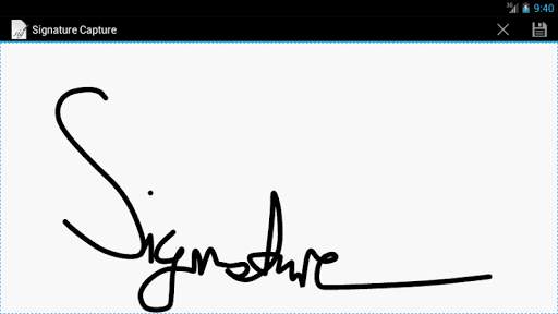 Signature Capture screenshot 2